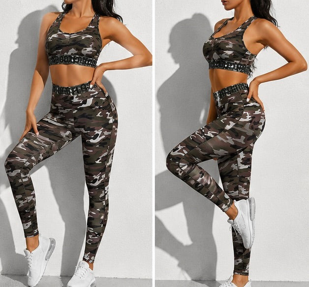 Pantalones de Camuflaje para Gym