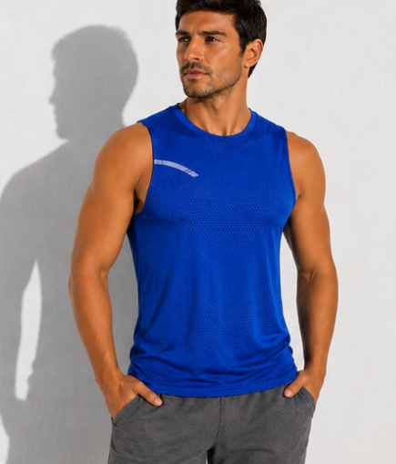 Camiseta de Tirantes Oversize Fitness