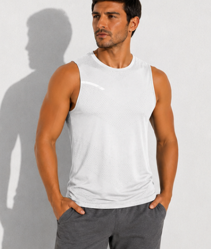 Camiseta de Tirantes Oversize Fitness