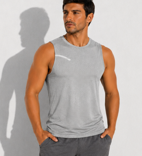 Camiseta de Tirantes Oversize Fitness