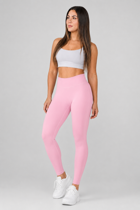 Mallas Scrunch de Cintura Alta