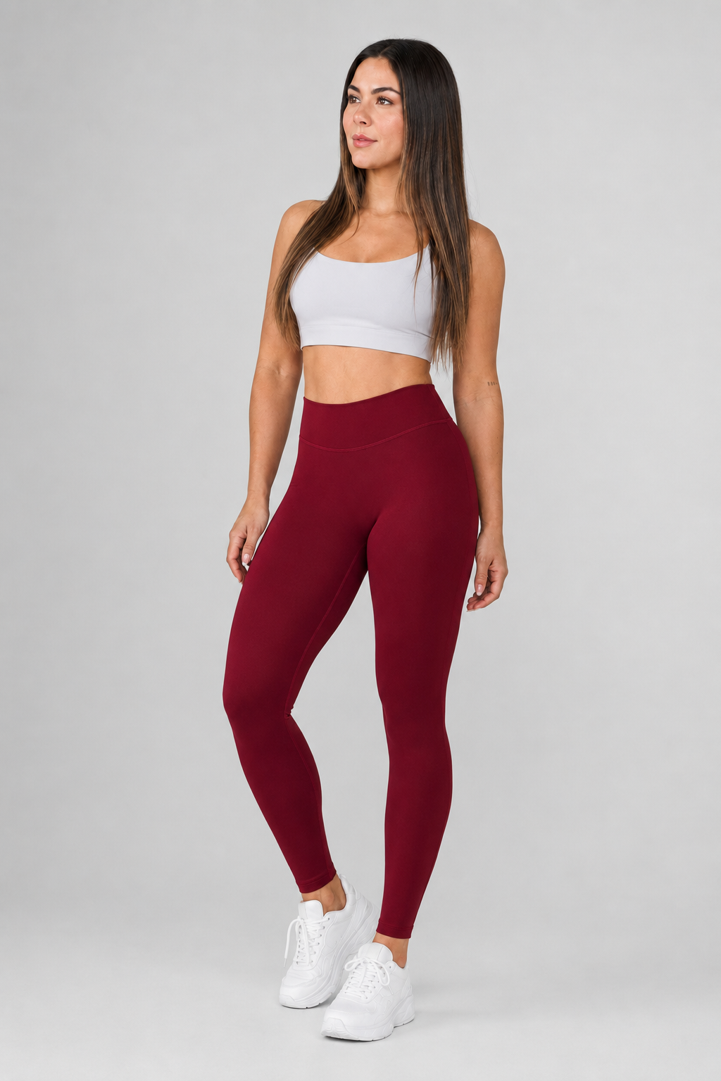 Mallas Scrunch de Cintura Alta