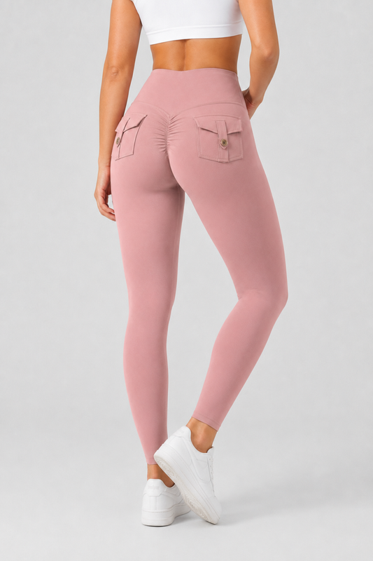 Mallas Booty Pocket de Cintura Alta