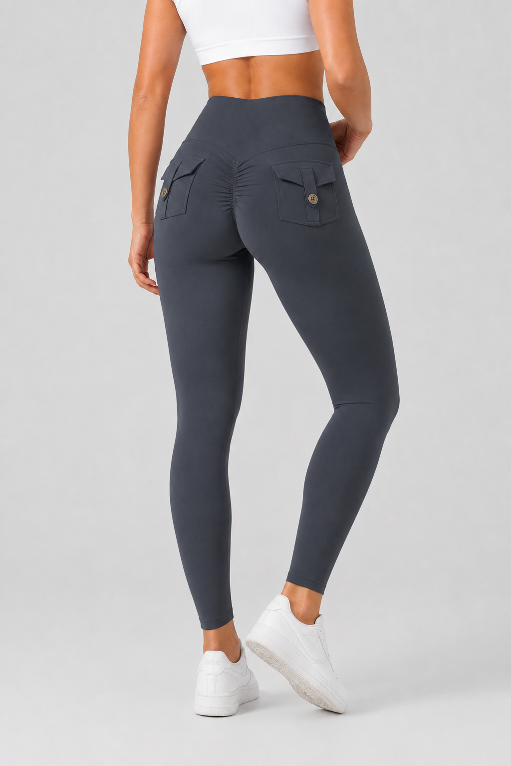 Mallas Booty Pocket de Cintura Alta