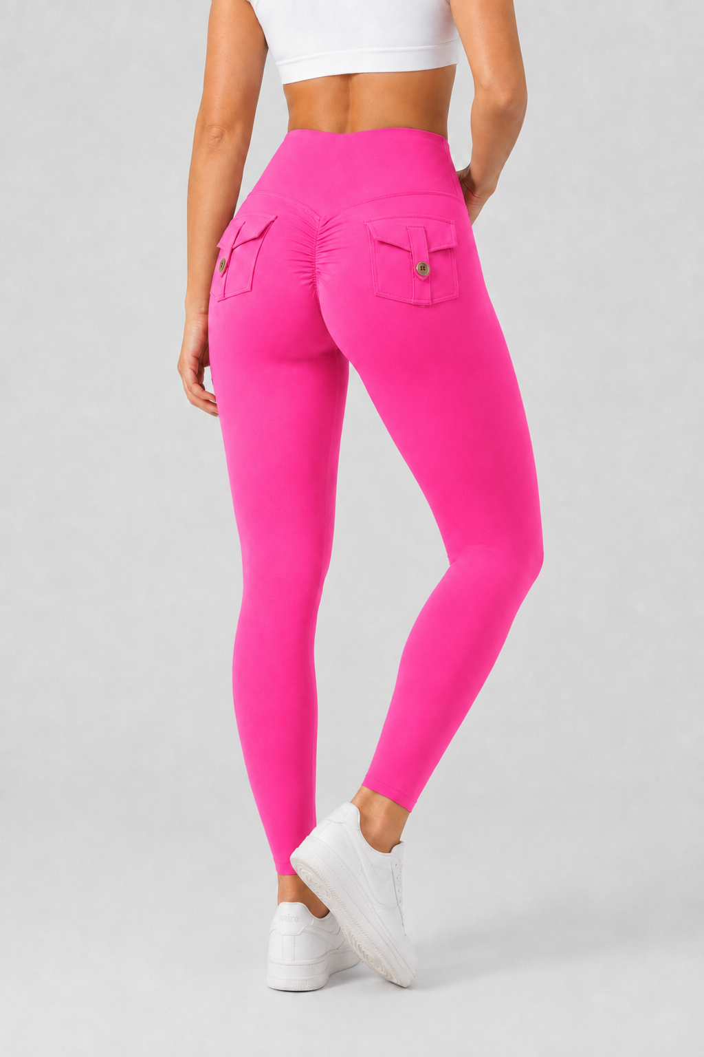 Mallas Booty Pocket de Cintura Alta