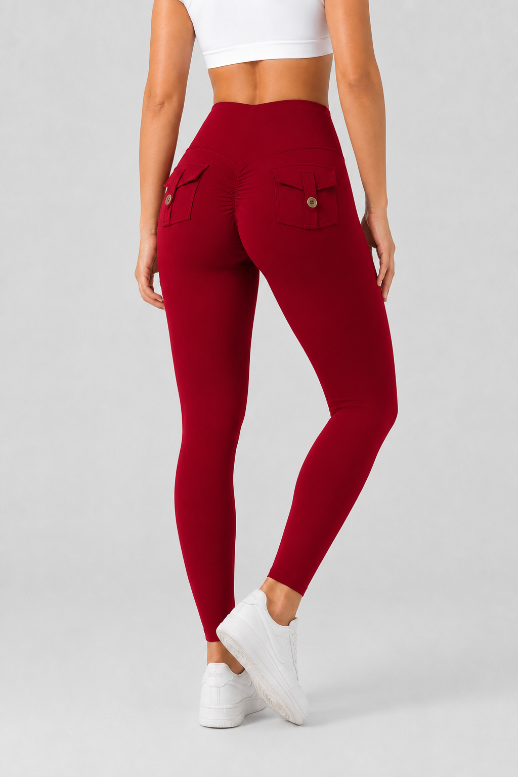 Mallas Booty Pocket de Cintura Alta