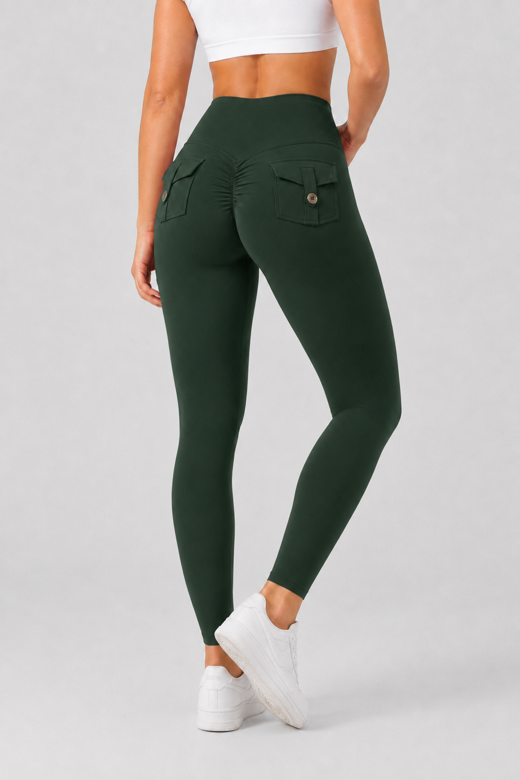 Mallas Booty Pocket de Cintura Alta