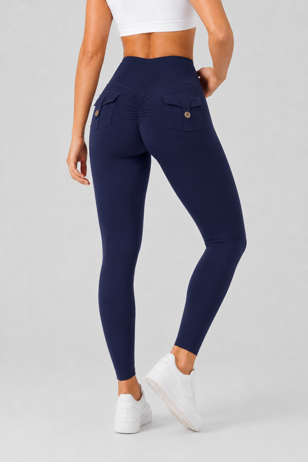 Mallas Booty Pocket de Cintura Alta