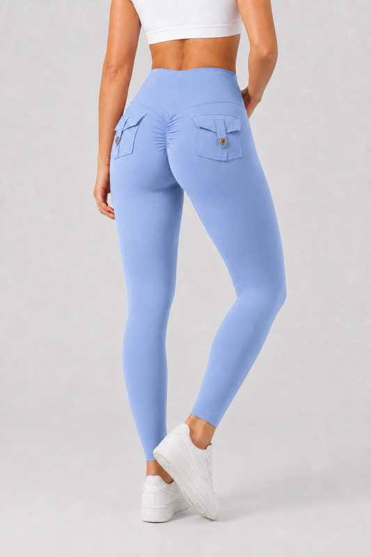 Mallas Booty Pocket de Cintura Alta