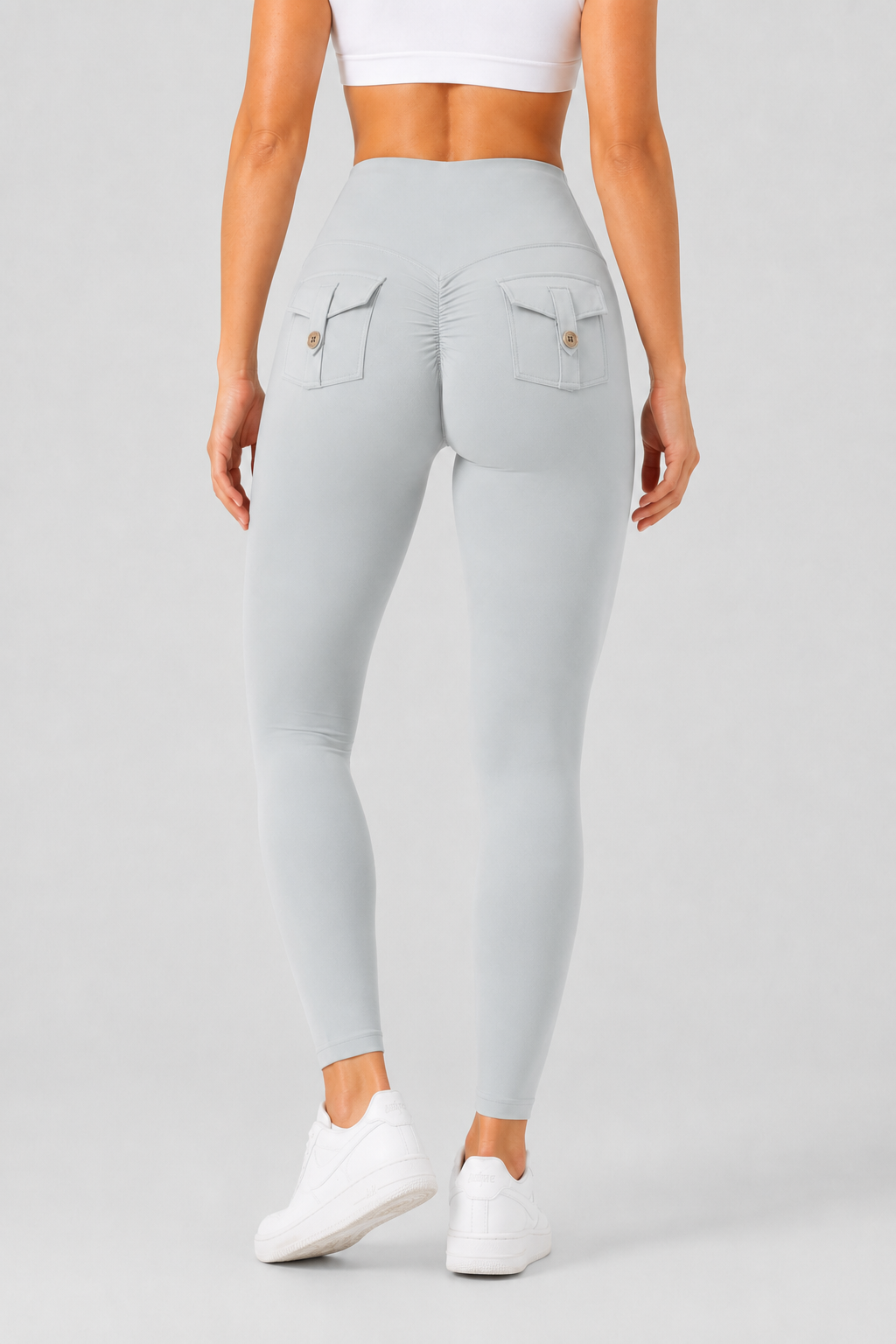 Mallas Booty Pocket de Cintura Alta