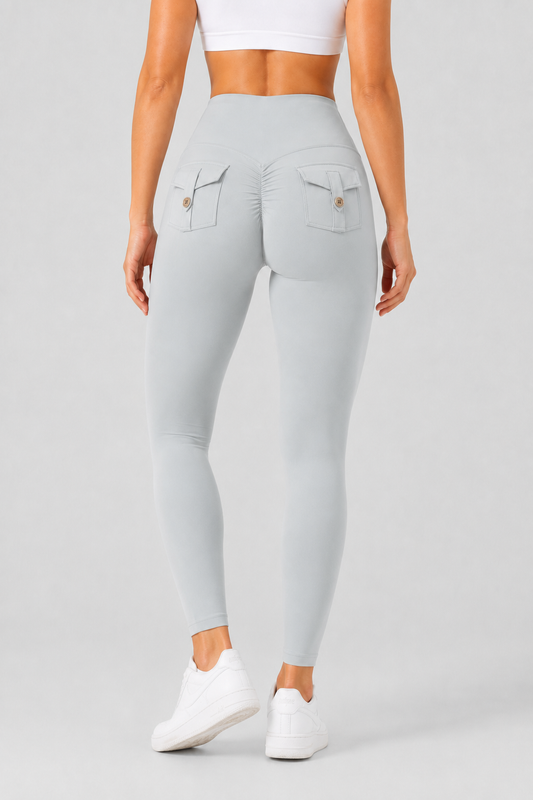Mallas Booty Pocket de Cintura Alta