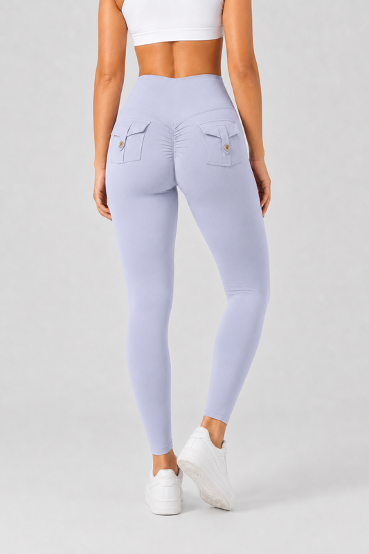 Mallas Booty Pocket de Cintura Alta