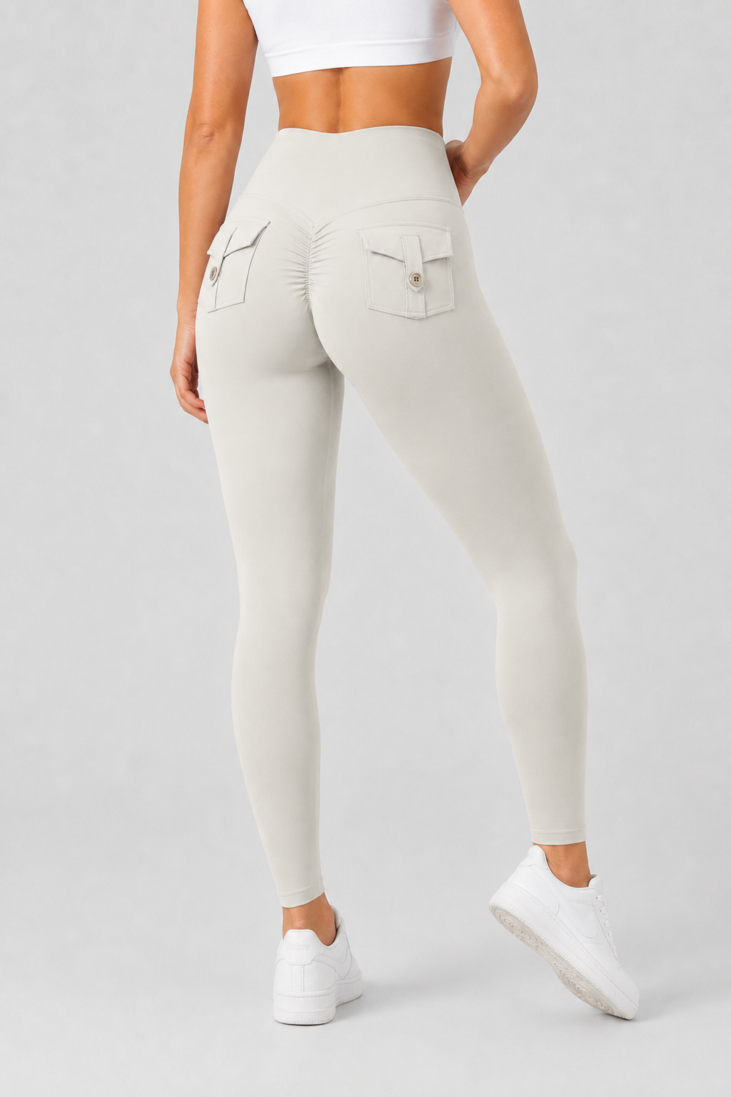 Mallas Booty Pocket de Cintura Alta