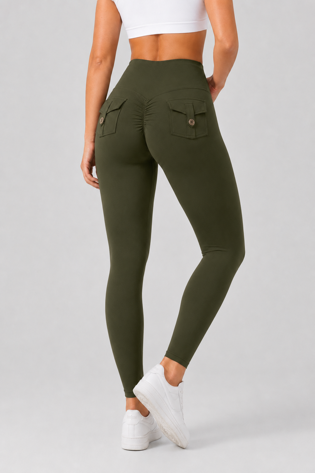 Mallas Booty Pocket de Cintura Alta
