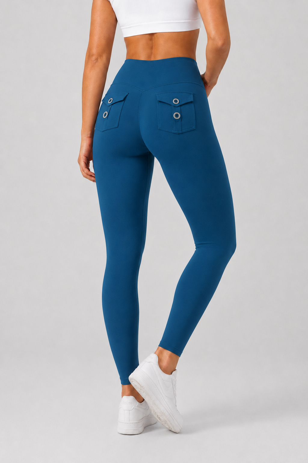 Mallas Booty Pocket de Cintura Alta