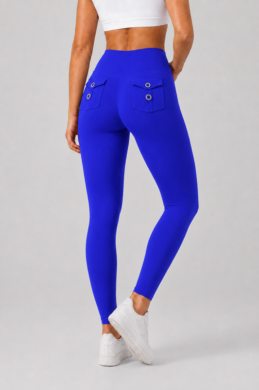 Mallas Booty Pocket de Cintura Alta