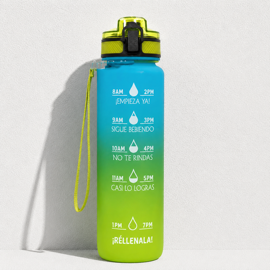 Matte Gradient Design Sports Bottle