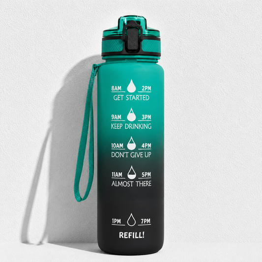 Matte Gradient Design Sports Bottle