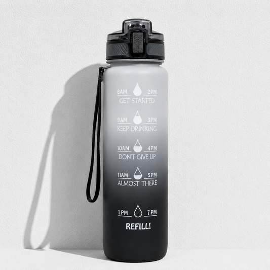 Matte Gradient Design Sports Bottle