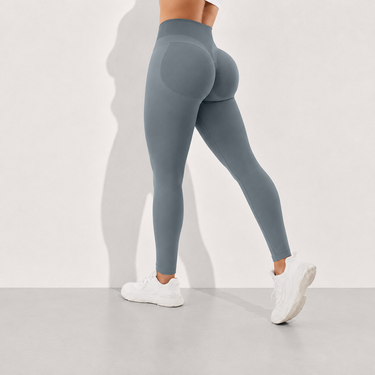 Mallas Push-Up Scrunch de Cintura Alta